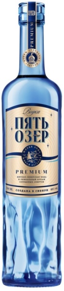 Водка Пять Озёр Премиум 0,7л