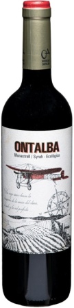 Вино Онтальба Монастрель Сира Эколоджико Хумилья красное сухое 0,75л