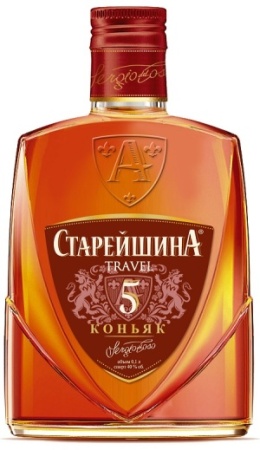 Коньяк Старейшина 5 лет 0,1л