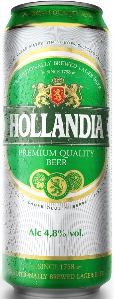 Пиво Голландия 0,45л ж/б