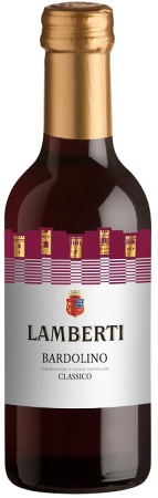 Вино Бардолино Классико Ламберти красное сухое 0,25л
