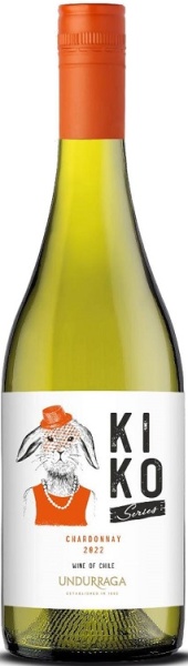 Вино Кико Ундуррага Шардоне белое сухое 0,75л