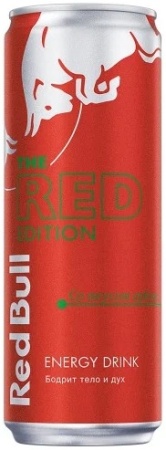 Напиток энергетический б/алк. газ. Ред Булл Арбуз 0,25л ж/б