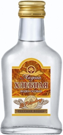 Водка особая Ладога Хлебная 0,1л