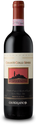 Вино Кьянти Колли Сенези Джеографико красное сухое 0,75л