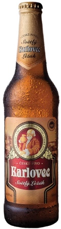 Пивной напиток Карловец Светлый Лежак 0,5л бут.