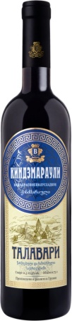 Вино Киндзмараули Талавари красное полусладкое 0,75л