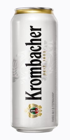 Пиво Кромбахер Пилснер 0,5л ж/б
