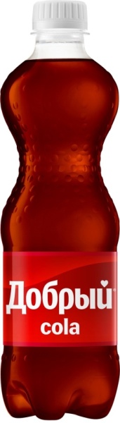 Напиток б/алк. газ. Добрый Кола 0,5л пэт