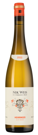 Вино Ник Вайс Рислинг Мерингер Альте Ребен Мозель белое сухое 0,75л
