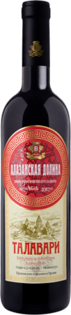 Вино Алазанская долина Талавари красное полусладкое 0,75л
