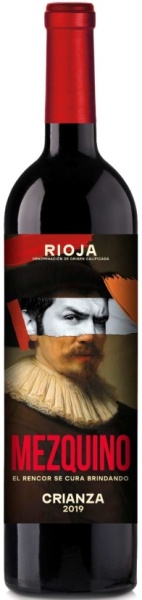 Вино Риоха Мезкино Крианса красное сухое 0,75л