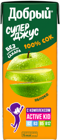 Сок Добрый Яблоко 0,2л