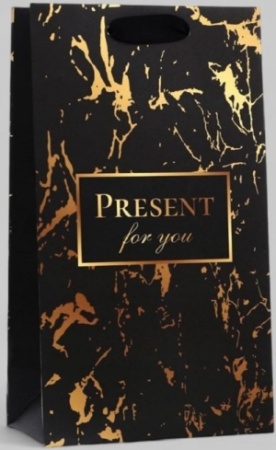 Пакет подарочный маленький 13х23х7