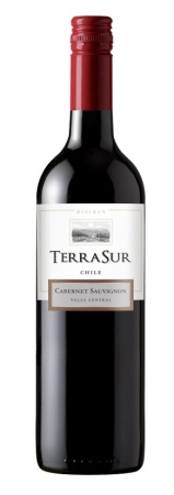 Вино Терра Сур Резерва Каберне Совиньон красное полусухое 0,75л