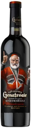 Вино Генацвале Киндзмараули красное полусладкое 0,75л