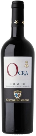 Вино Болгери Окра Гуиччардини Строцци красное сухое 0,75л