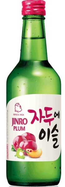 Спиртной напиток Соджу Джинро Слива 0,36л Спиртной напиток Соджу Джинро Слива 0,36л