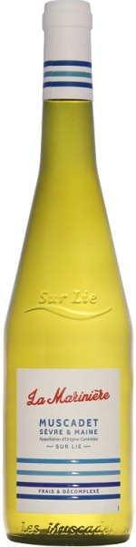 Вино Мюскаде Севр э Мэн сюр Ли Ля Мариньер белое сухое 0,75л