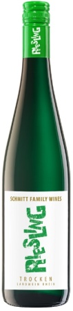 Вино Шмитт Фэмили Вайнс Рислинг белое полусухое 0,75л
