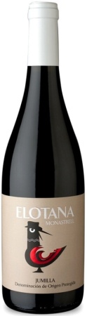 Вино Элотана Монастрель Хумилья красное сухое 0,75л