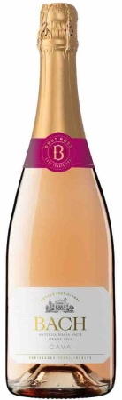 Игристое вино Кава Бах Экстрисимо Брют Розе розовое брют 0,75л