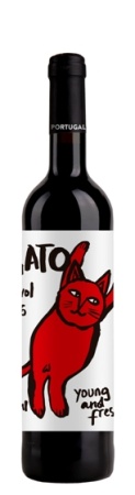 Вино Гато РэдКэт Янг энд Фреш красное сухое 0,75л