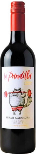 Вино Ла Пандилла Сира-Гарнача красное полусухое 0,75л