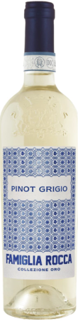 Вино Фамилия Рокка Пино Гриджио Золотая Коллекция белое сухое 0,75л