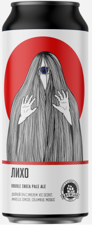 Пиво Лихо Одноглазое Брюлок 0,45л ж/б