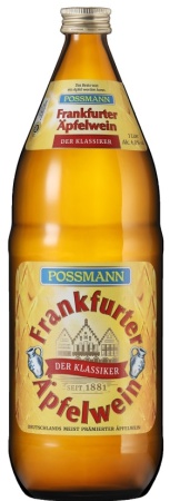 Сидр Поссманн Франкфуртский яблочный полусухой 1л