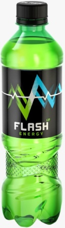 Напиток энергетический б/алк. газ. Флэш Ап Энерджи 0,5л пэт