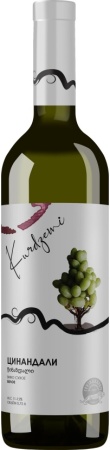 Вино Цинандали Курдзени белое сухое 0,75л