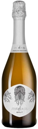 Игристое вино Медуса белое брют 0,75л