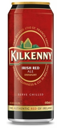 Пиво Килкенни Драфт 0,44л ж/б + азот. капс.