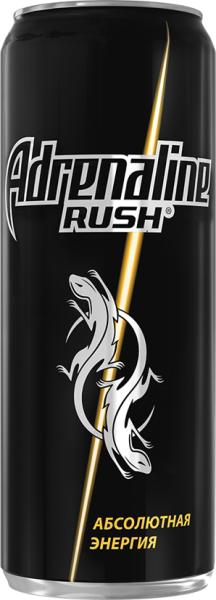 Напиток энергетический б/алк. газ. Адреналин Раш 0,449л ж/б Напиток энергетический б/алк. газ. Адреналин Раш 0,449л ж/б