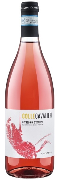 Вино Колле Кавальери Черазуоло д Абруццо розовое сухое 0,75л