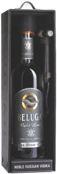 Водка Белуга Золотая линия 0,75л п/у