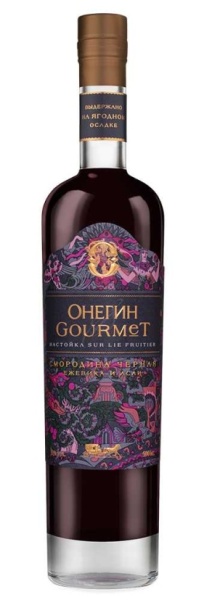 Настойка сладкая Онегин Гурмэ Черная смородина 0,5л