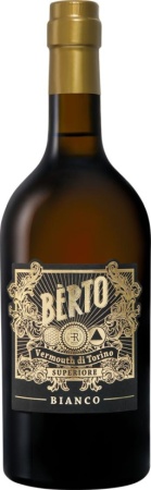 Напиток виноградосодержащий Вермут Берто ди Торино Супериоре Бьянко ароматизированный 0,75л