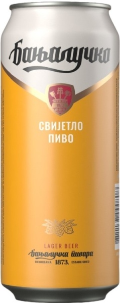 Пиво Баньалучко 0,5л ж/б