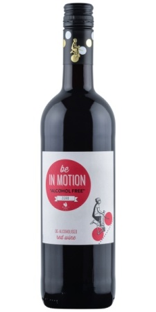 Вино безалкогольное Би ин мошен красное сладкое 0,75л