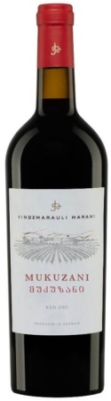 Вино Мукузани Киндзмараули Марани красное сухое 0,75л