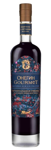 Настойка сладкая Онегин Гурмэ Черноплодная рябина 0,5л