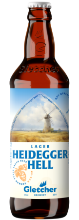 Пиво Глетчер Хайдеггер Хель 0,5л бут.