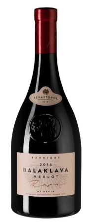 Вино Балаклава Мерло Резерв красное сухое 0,75л