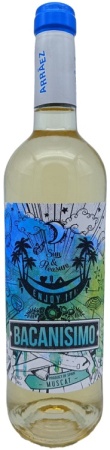 Вино Баканисимо Мускат белое сухое 0,75л