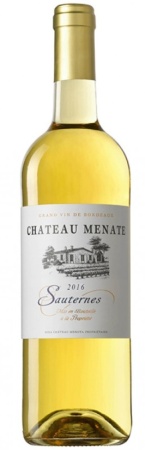 Вино Сотерн Шато Менат белое сладкое 0,75л