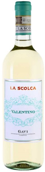 Вино Гави Ла Сколька Валентино белое сухое 0,75л