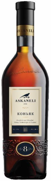 Коньяк грузинский Асканели 8 лет 0,5л Коньяк грузинский Асканели 8 лет 0,5л
